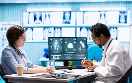 Healthcare technology illustration