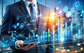 Financial technology illustration